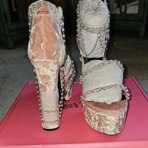 Pink Platform heels size 13, Sugar Thrillz